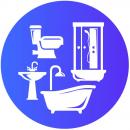 Чистка сантехники (ванна, унитаз, раковина, душ. кабина и др)